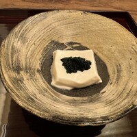 下鴨茶寮 東のはなれ - 嶺岡豆腐、キャビア