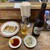 亀戸ぎょうざ - 料理写真:ビール（大）、餃子（1皿目）　