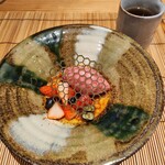 竹水苑 - 夕食 デザート