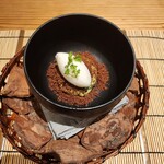 竹水苑 - 夕食 デザート