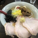 麺屋大河 - 味噌らーめん（980円）、お得盛り（400円）