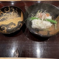 祇園 にし - ハモ　じゅんさい　汁物