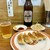 亀戸ぎょうざ - 料理写真:餃子＆瓶ビール
