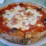 Pizzeria Pancia Piena - マルゲリータ　プロシュート　コット＠１，８００円