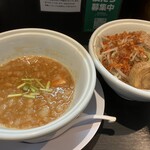 らーめん三極志 - 濃厚トムヤム二郎鶏つけ麺
