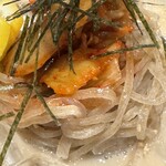 炭火焼肉 にく式 - 牛骨冷麺アップ