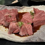 炭火焼肉 にく式 - カイノミ・ハラミ・上カルビ