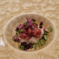 銀座 kappou ukai 肉匠 - 牛肉のタルタル