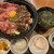 北海道バル ヨシミ - 料理写真:北海道牛ステーキ&ローストビーフ丼@1,880