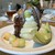 Hawaiian Cafe & Resutaurant Merengue Makana - 料理写真:2024/5/17 ディナーで利用。アンデスメロンと2種のメロンボールのパンケーキ(2,035円)