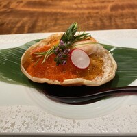 かに華 - ズワイ甲羅盛り