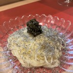 シャンパーニュ スタンド デゴルジュマン - キャビアのそうめん