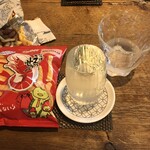 麹町いづみや しろ - カルビーかっぱえびせん、栄光富士 薫風威吹 純米大吟醸無ろ過生酒