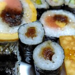 ふみきりすし - 栃木代表干瓢巻久しぶり。江戸前寿司の王道巻物は干瓢巻らしいです。しらんけど