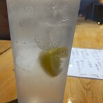 おでん二毛作 - 吟香露でつくるプレミアムレモンハイ