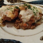多津味 - 米ナスと挽肉のグラタン風