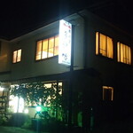 多津味 - 2階の電気が点いている時は貸切営業