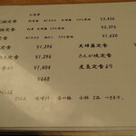 多津味 - メニュー