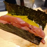 Sushi To Tempura Nihon No Umi - トロタク巻き（追加）