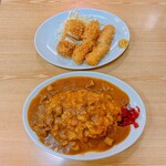 Shokudou Nagano Ya - ◆カレーライス 800円
                        ◆大盛り 100円
                        ◆イカフライ 750円
                        ※税込