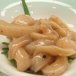 多津味 - 館山ファンクラブカードでサービスのお通し塩辛