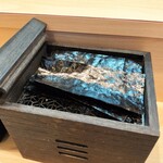飯田商店 - 海苔箱（下に炭が入っているよ）