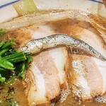 烈志笑魚油 麺香房 三く - 