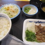 Matsuya - 豚カルビおろし焼肉定食