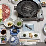 えびや旅館 - 夕食