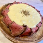 シカゴピザ＆スフレオムレツ Meat&Cheese ARK2nd - サーロインシカゴピザ