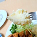 Senraku - カツライス並のポテトサラダ