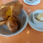 TRATTORIA GRAN BOCCA - ポップオーバーとクリーム