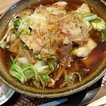 や乃家 - 瑞穂野産もち豚と春キャベツの肉野菜南蛮そば