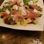 らんたん - 生ハムとマスカルボーネチーズのサラダ