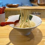 猫と月 chan mie noodles - 限定・鶏塩らーめん＠1,200円（税込）