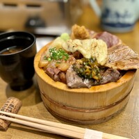 焼うお いし川 名古屋 - おまかせ炙り丼