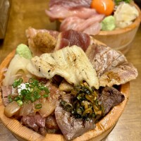 焼うお いし川 名古屋 - おまかせ炙り丼　1,980円
