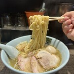 らぁめん 涼虎 - 涼虎らぁめん塩＋味玉