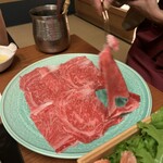 北新地しゃぶしゃぶすき焼き きらく - 