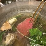 北新地しゃぶしゃぶすき焼き きらく - 