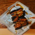 和膳 きたはま - 茄子と地鶏の挟み焼き