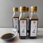 Yaki Imo Semmon Ten Ishin Gura - どろ飴ソース。お芋を煮詰めた蜜が入った甘めのソースです。