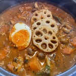 スープカリー ばぐばぐ - ぐつぐつ煮えたぎっていました＾＾