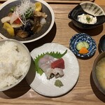 Harura - 茄子味噌炒め定食