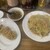 甲州屋 - 料理写真:餃子と焼きそば、中華スープ
