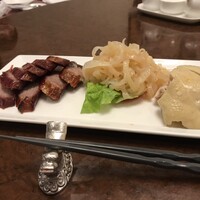 華正樓 新館 - 三種冷菜の盛合せ