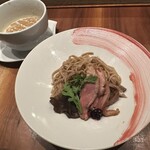 Gion Duck Noodles - 鴨つけ麺Mサイズ鴨肉追加トッピング