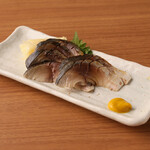Grilled marinated mackerel