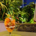 Terrace Dining TANGO - ■厳選マンゴーとココナッツのパフェ(2024.5月)