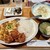 匠の家 - 料理写真:麻婆丼&自家製鶏の唐揚げ